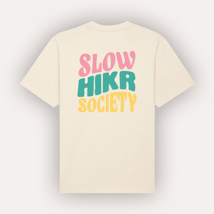 Slow HIKR Society 100% Organic Cotton Heavyweight T-Shirt