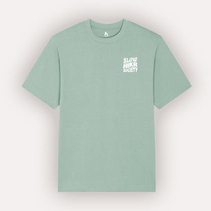 Slow HIKR Society 100% Organic Cotton Heavyweight T-Shirt