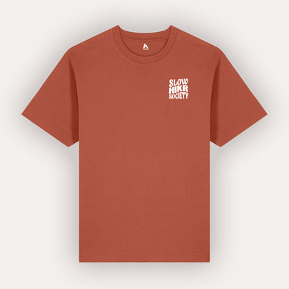 Slow HIKR Society 100% Organic Cotton Heavyweight T-Shirt