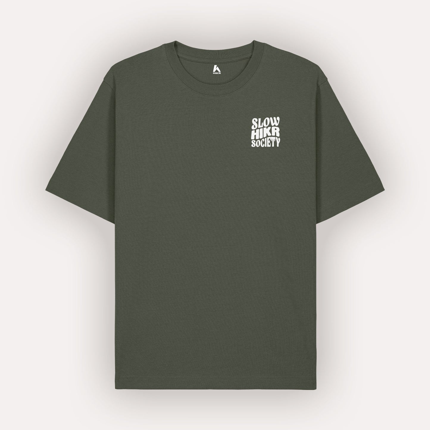 Slow HIKR Society 100% Organic Cotton Heavyweight T-Shirt