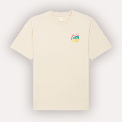 Slow HIKR Society 100% Organic Cotton Heavyweight T-Shirt