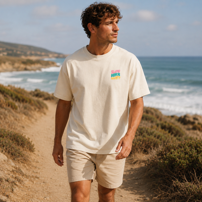 Slow HIKR Society 100% Organic Cotton Heavyweight T-Shirt