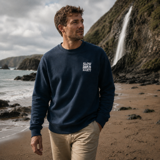 Slow HIKR Society 100% Organic Cotton Sweater