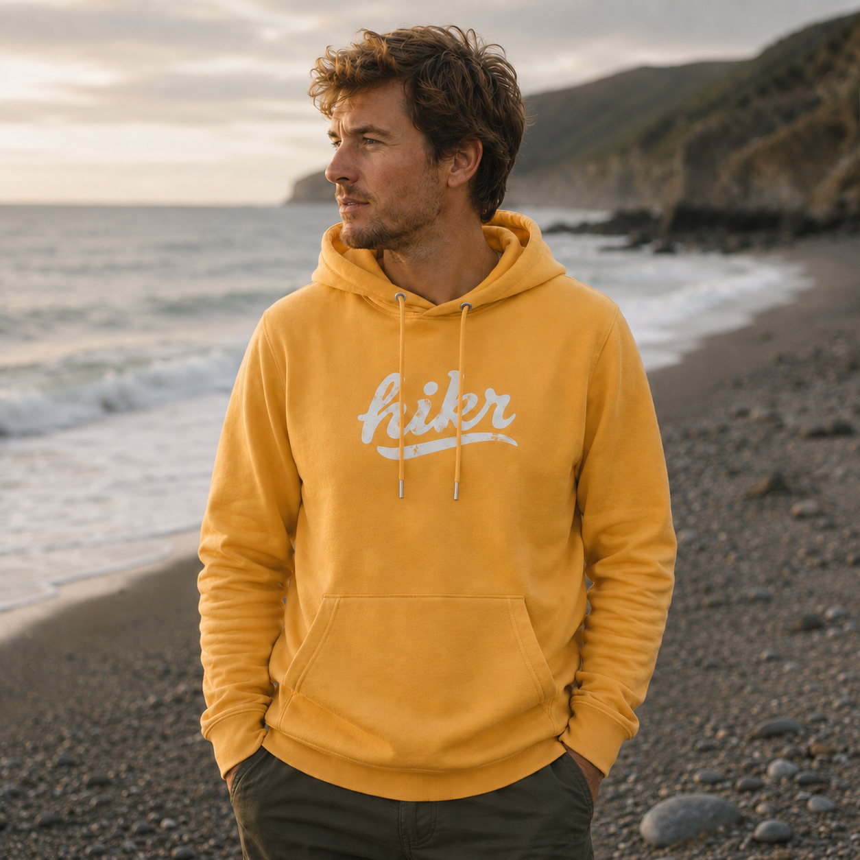 HIKR Boardwalk 100% Organic Cotton Hoodie