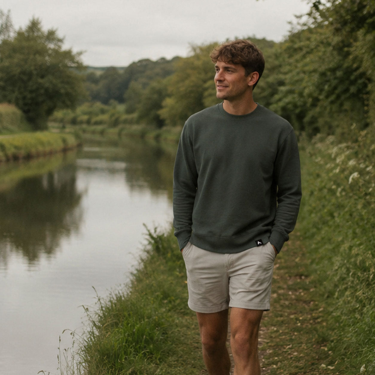 HIKR Elements 100% Organic Cotton Sweater