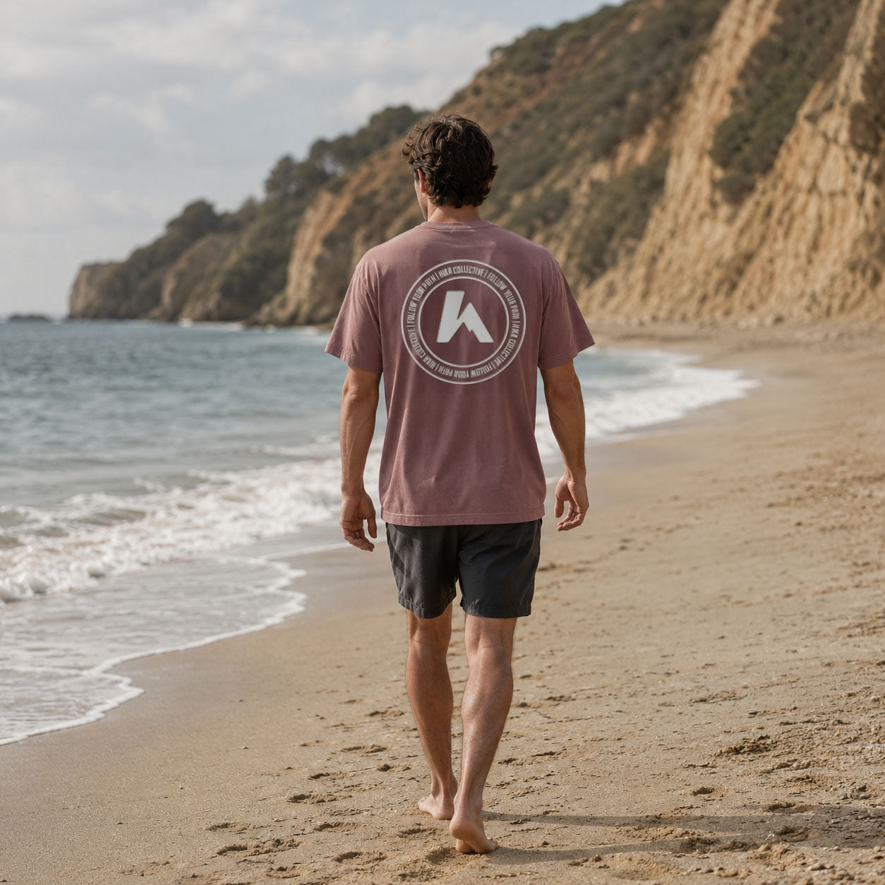 HIKR Collective 100% Organic Cotton Heavyweight T-Shirt